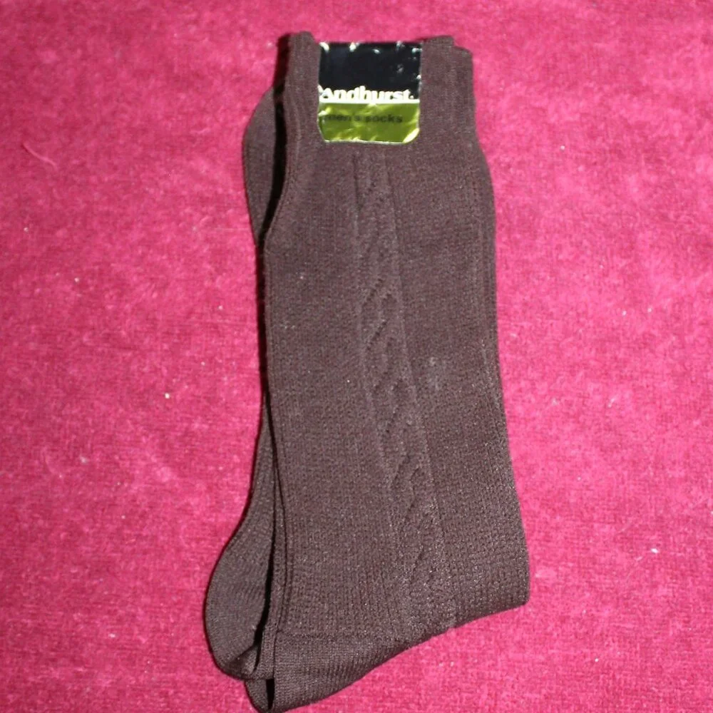 Men's Andhurst Dress Socks - 100% Stretch Nylon